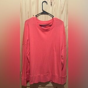 Time and Tru Salmon Colored lightweight Sweatshirt XXL